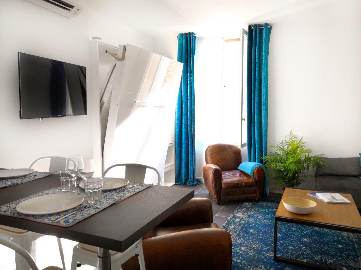 Beautifully Bright Apartment In Old Town Saint-Tropez Exteriör bild